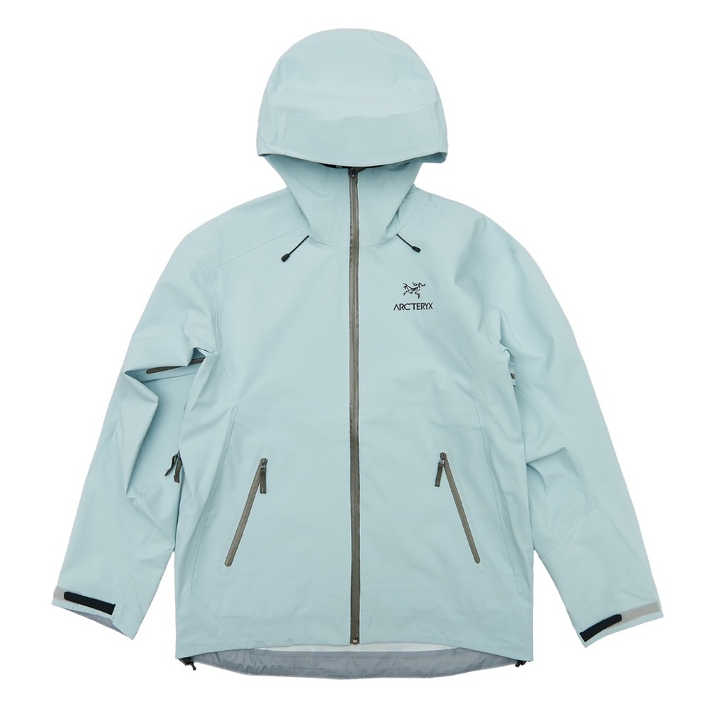 Arc'teryx Light Blue Hooded Jacket